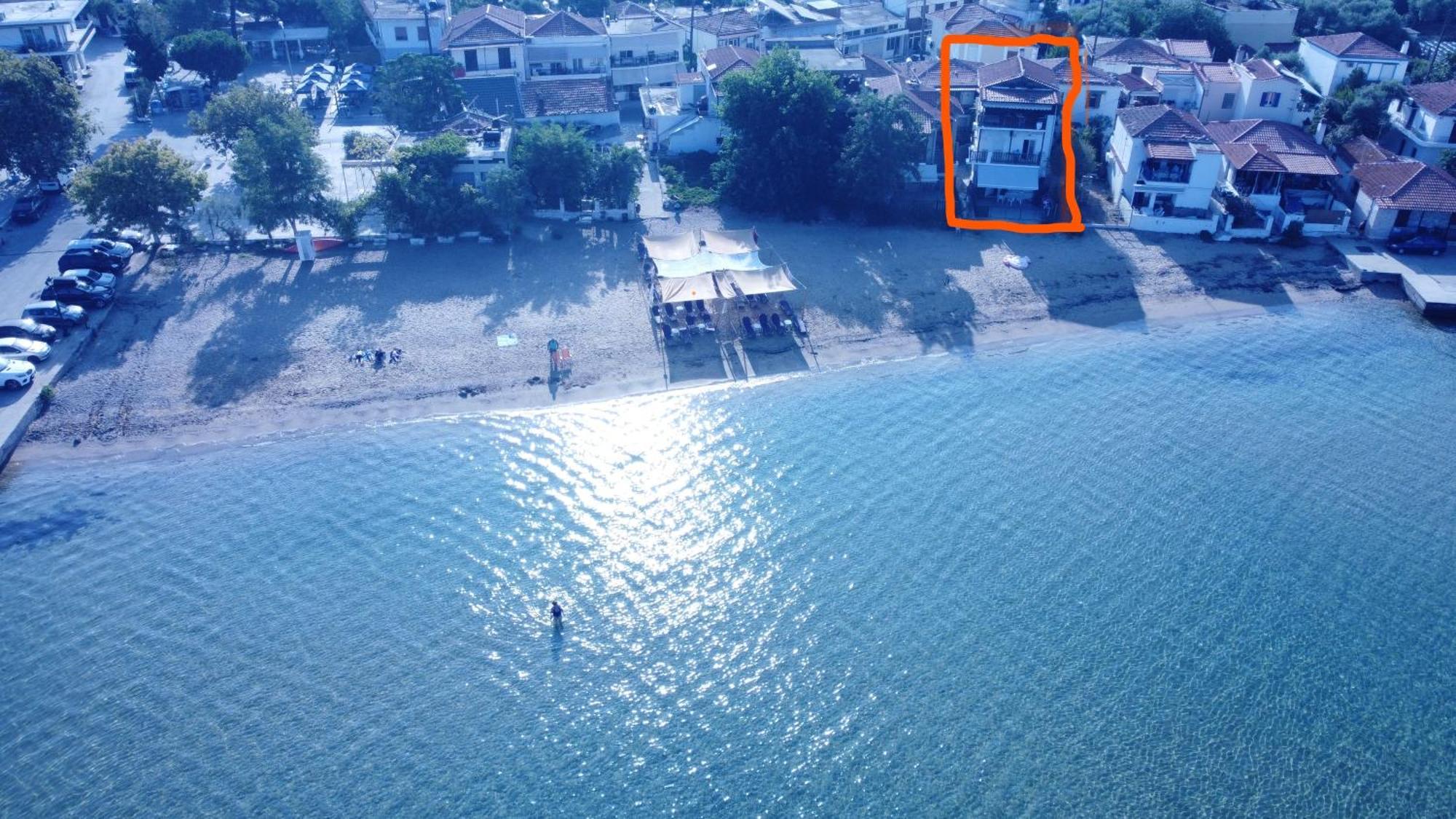 Beachfront Apartment Thassos Skála Kallirákhis Extérieur photo