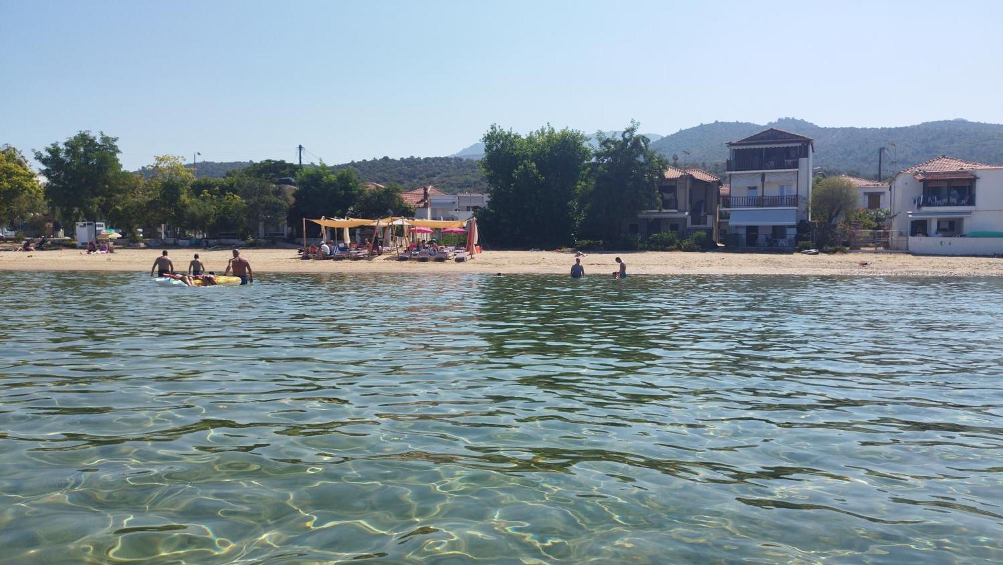 Beachfront Apartment Thassos Skála Kallirákhis Extérieur photo