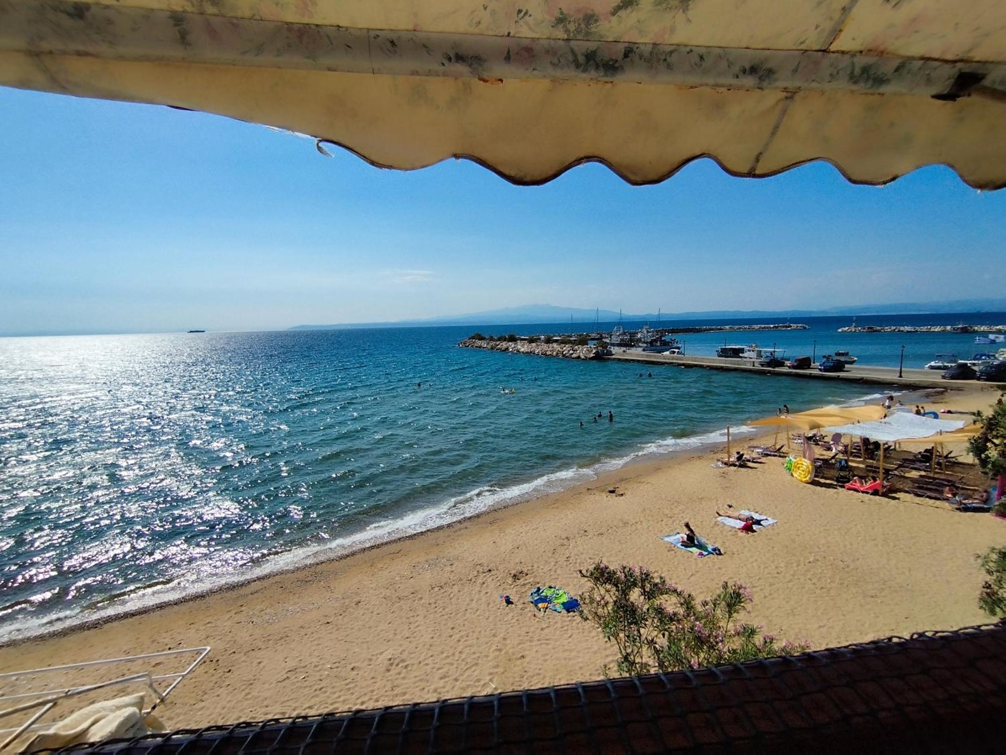 Beachfront Apartment Thassos Skála Kallirákhis Extérieur photo