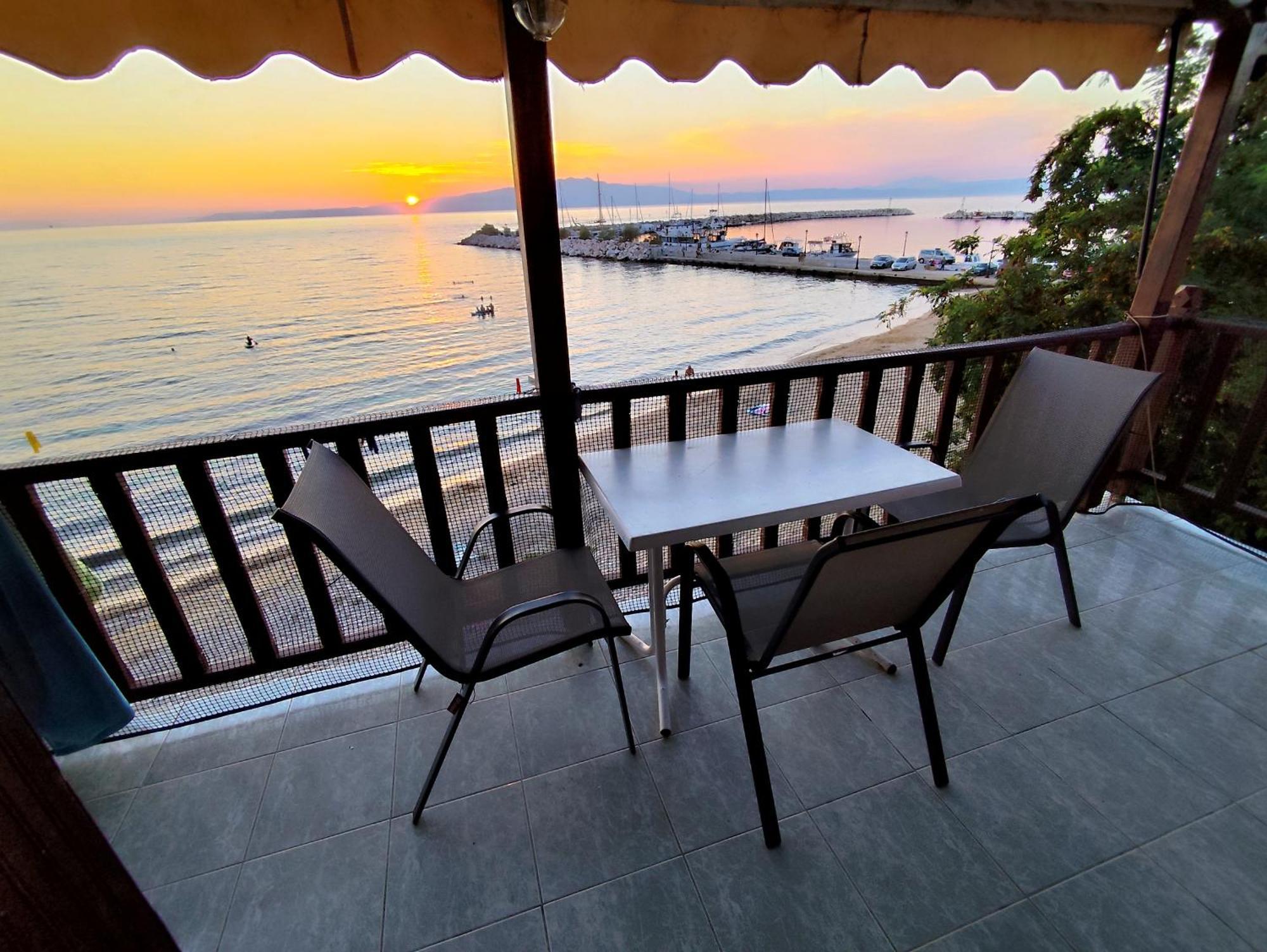 Beachfront Apartment Thassos Skála Kallirákhis Extérieur photo