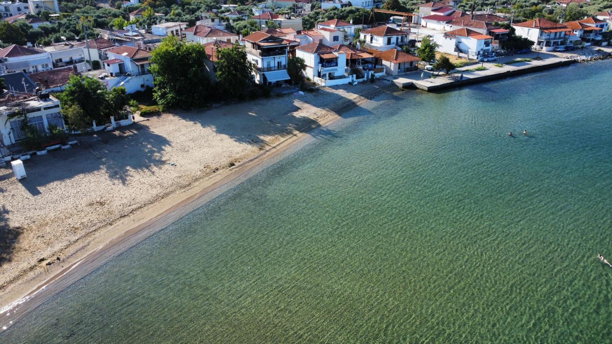 Beachfront Apartment Thassos Skála Kallirákhis Extérieur photo